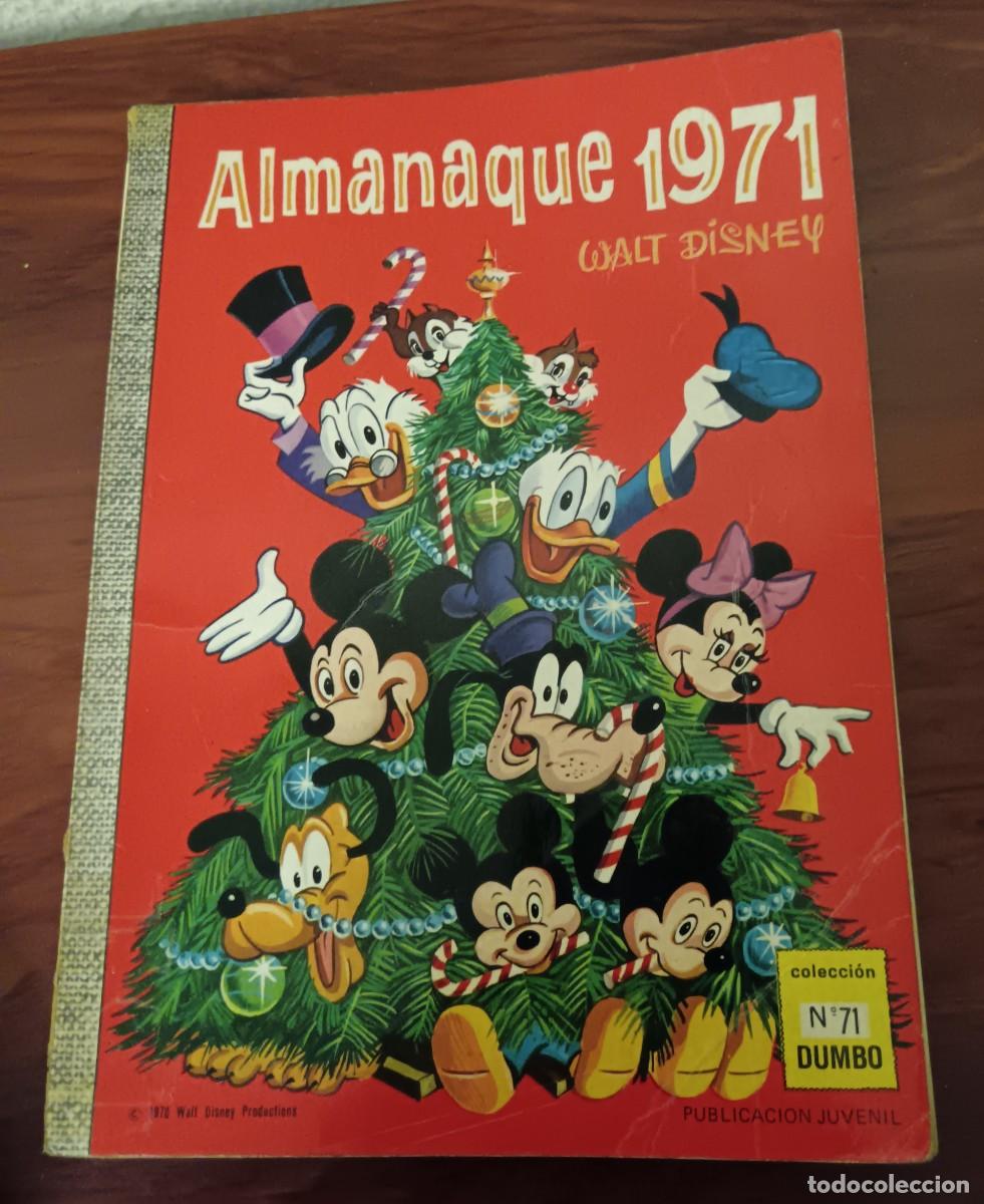 Comics: ALMANAQUE 1971 COLECCI&Oacute;N DUMBO N&ordm; 71 ERSA A&Ntilde;O 1970