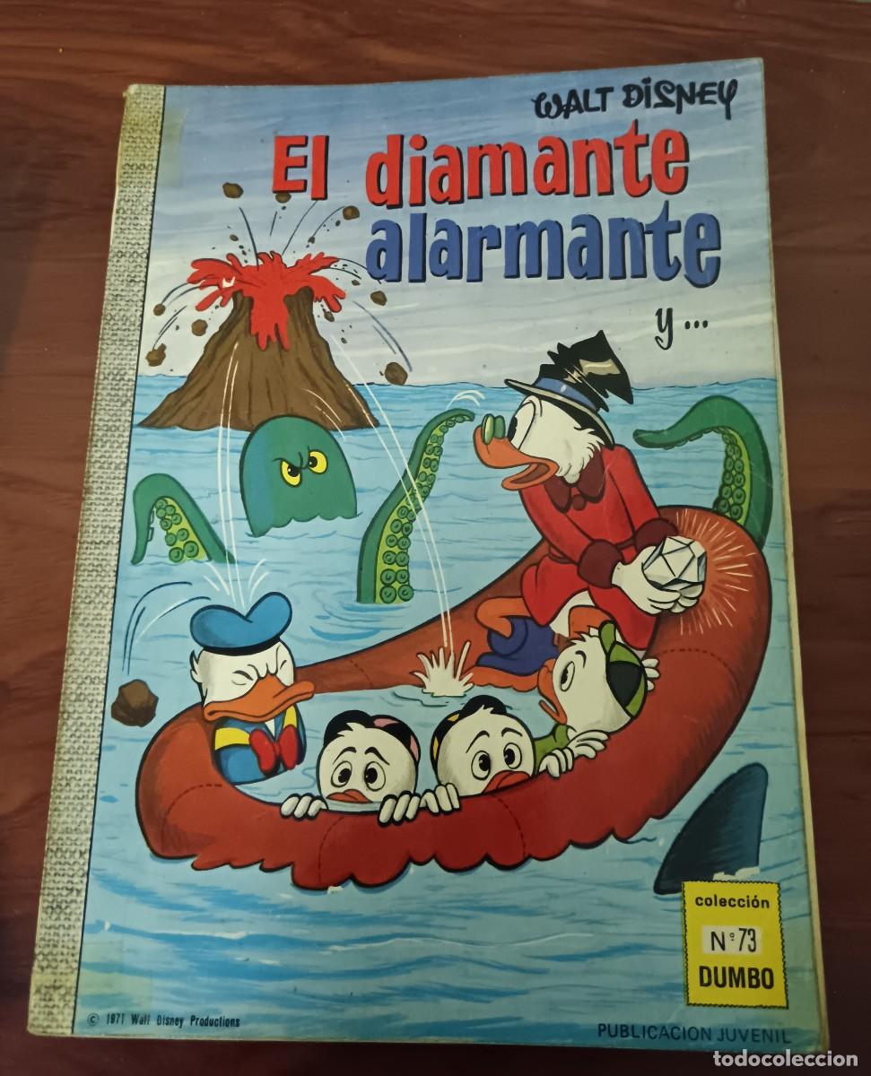 Tebeos: EL DIAMANTE ALARMANTE WALT DISNEY COLECCI&Oacute;N DUMBO N&ordm; 73 ERSA A&Ntilde;O 1971