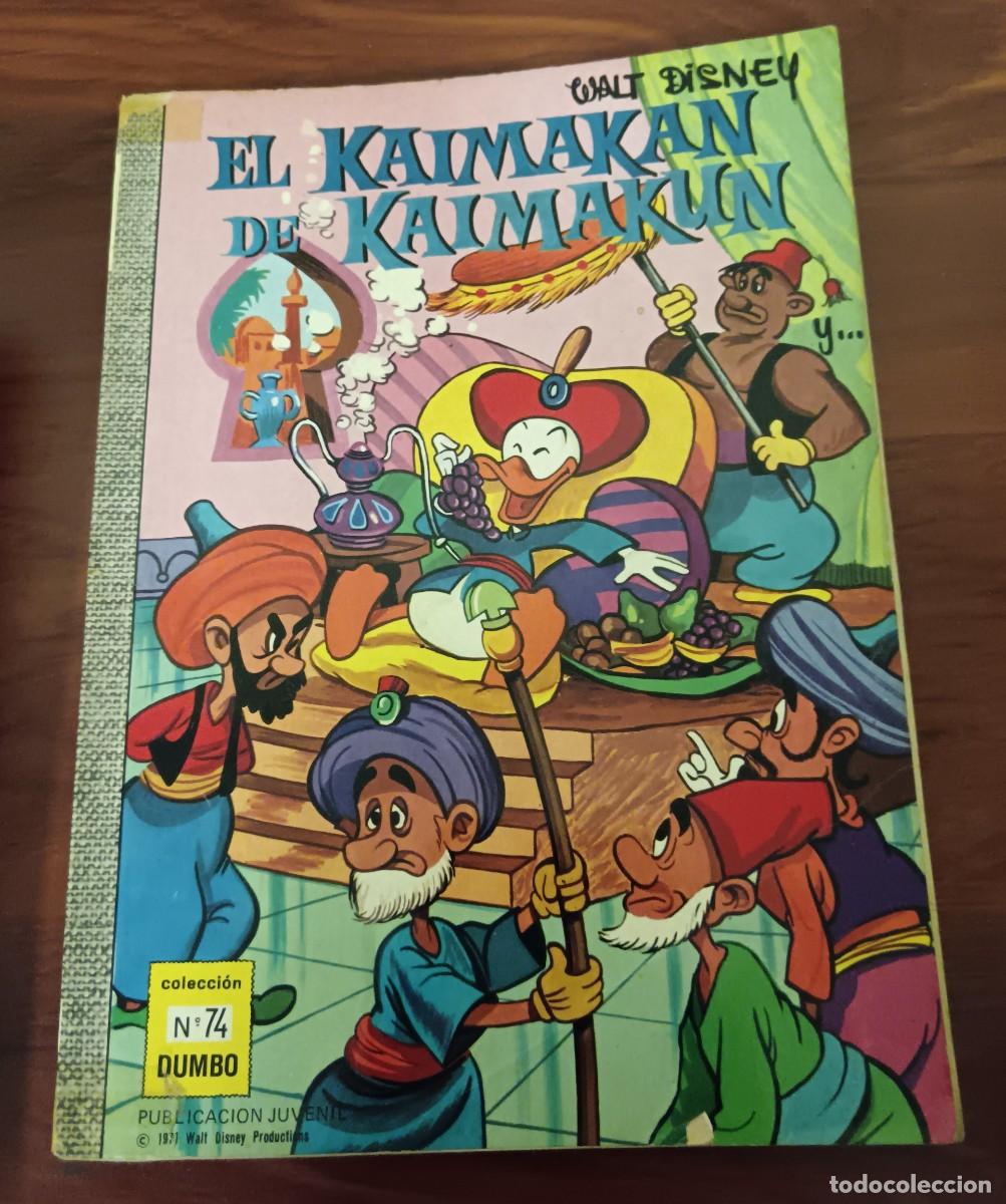 Tebeos: EL KAIMAKAN DE KAIMAKUN WALT DISNEY COLECCI&Oacute;N DUMBO N&ordm; 74 ERSA A&Ntilde;O 1971