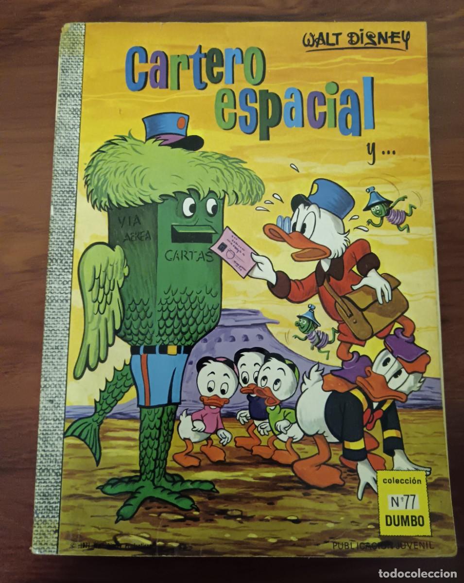 Tebeos: CARTERO ESPACIAL WALT DISNEY COLECCI&Oacute;N DUMBO N&ordm; 77 ERSA A&Ntilde;O 1971