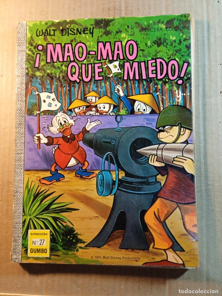 Tebeos: COLECCION DUMBO EN MAO-MAO QUE MIEDO N&ordm; 27