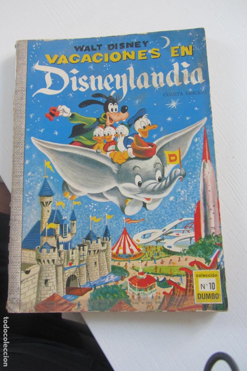 Tebeos: COLECCI&Oacute;N DUMBO - N&ordm; 10 - VACACIONES EN DISNEYLANDIA - WALT DISNEY ERSA arx112