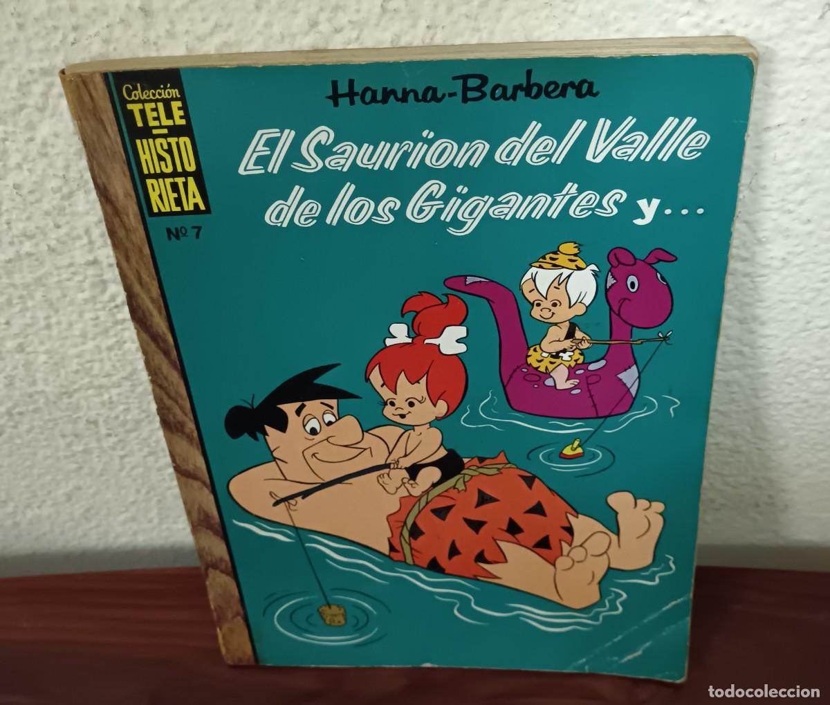 Tebeos: EL SAURI&Oacute;N DEL VALLE DE LOS GIGANTES Y... HANNA-BARBERA COLECCI&Oacute;N TELE-HISTORIETA N&ordm; 7 ERSA A&Ntilde;O 1969