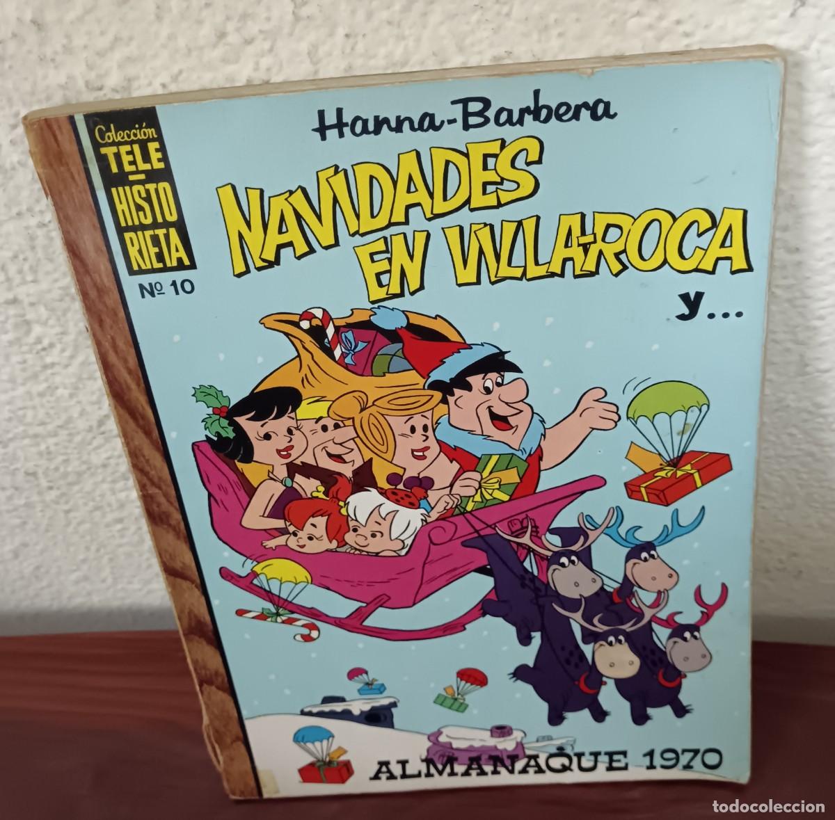 Tebeos: NAVIDADES EN VILLA-ROCA Y... HANNA-BARBERA COLECCI&Oacute;N TELE-HISTORIETA N&ordm; 10 ERSA A&Ntilde;O 1969