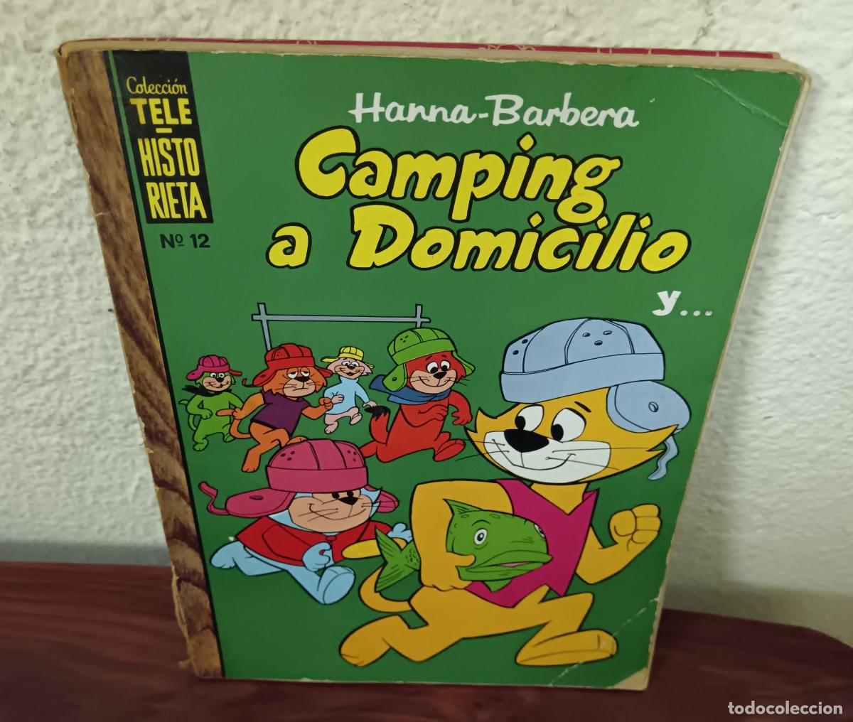 Tebeos: CAMPING A DOMICILIO Y... HANNA-BARBERA COLECCI&Oacute;N TELE-HISTORIETA N&ordm; 12 ERSA A&Ntilde;O 1970