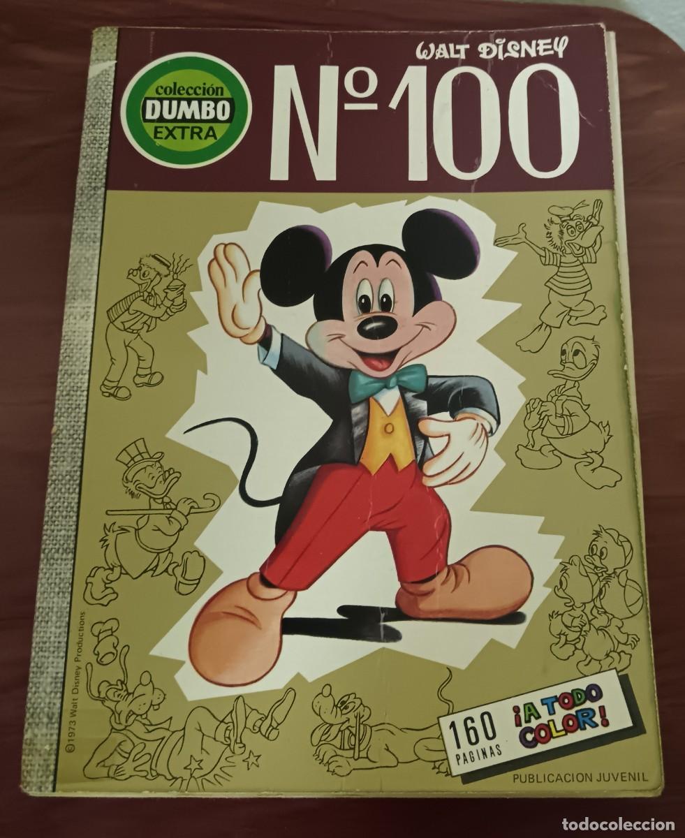 Tebeos: N&ordm; 100 WALT DISNEY COLECCI&Oacute;N DUMBO EXTRA ERSA A&Ntilde;O 1973