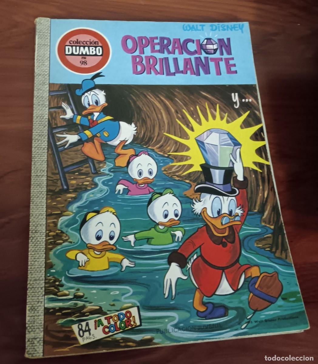 Tebeos: OPERACI&Oacute;N BRILLANTE COLECCI&Oacute;N DUMBO N&ordm; 98 WALT DISNEY ERSA A&Ntilde;O 1972