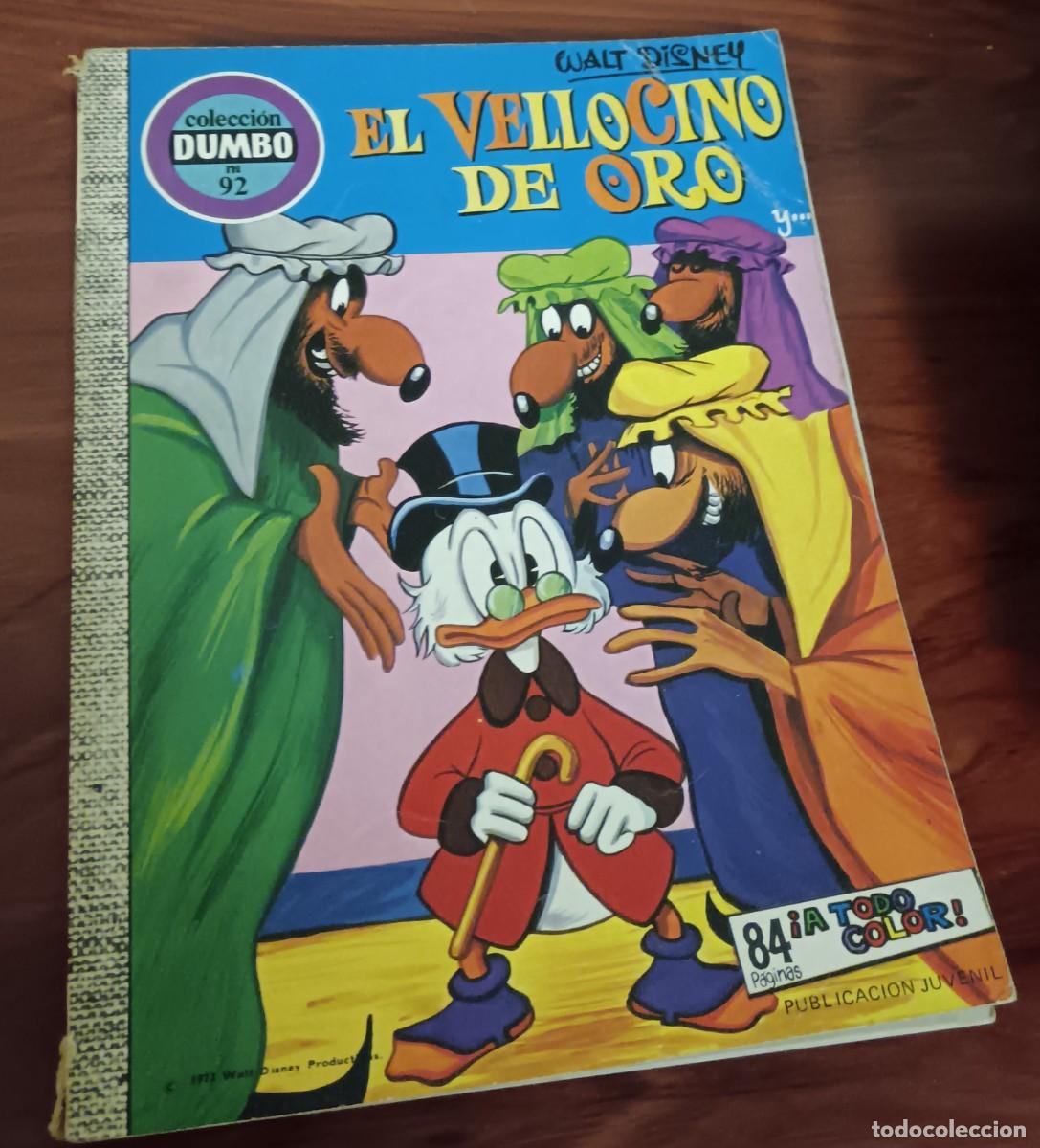Tebeos: EL VELLOCINO DE ORO COLECCI&Oacute;N DUMBO N&ordm; 92 ERSA A&Ntilde;O 1972