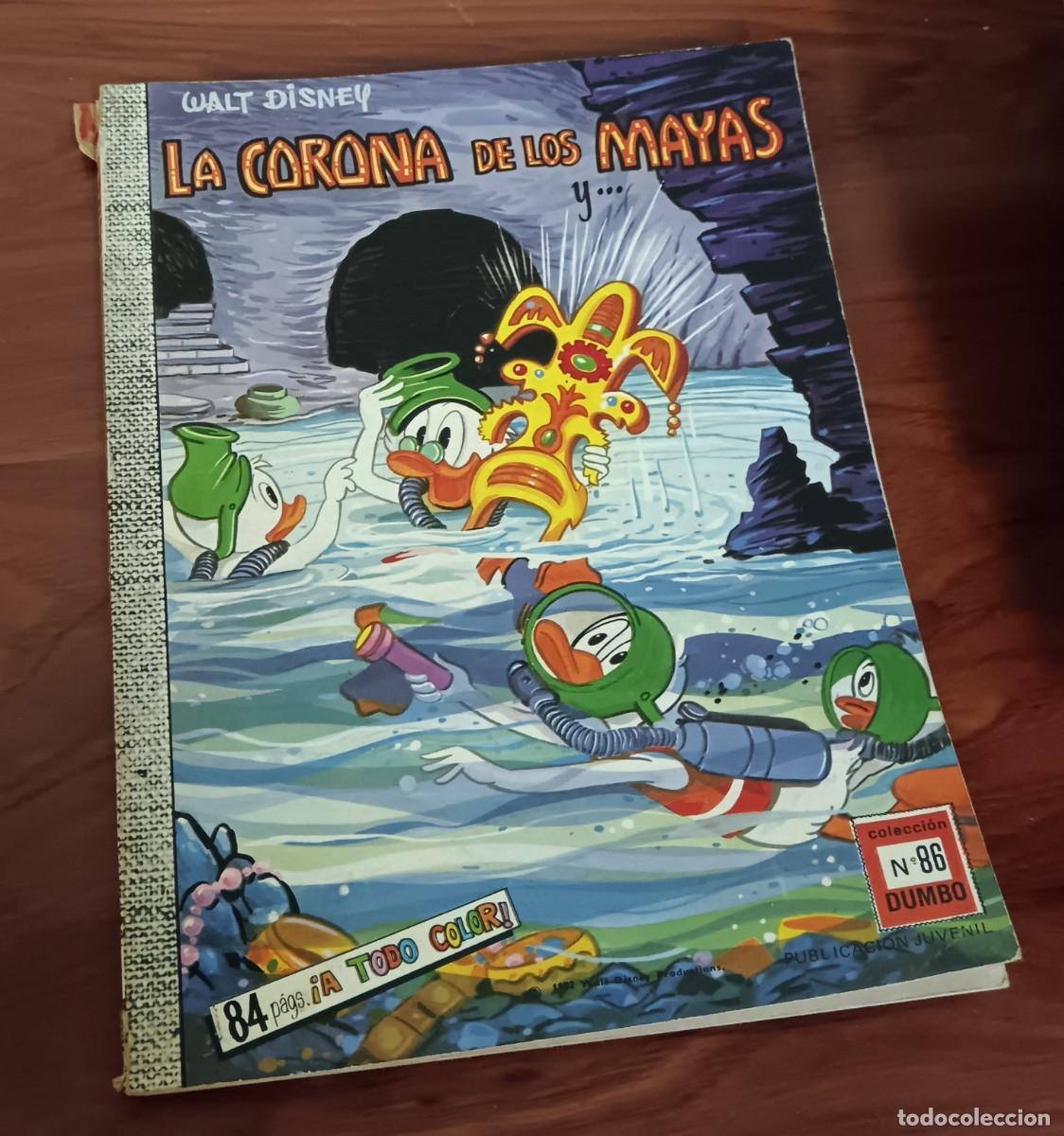 Tebeos: LA CORONA DE LOS MAYAS Y... COLECCI&Oacute;N DUMBO N&ordm; 86 ERSA A&Ntilde;O 1972