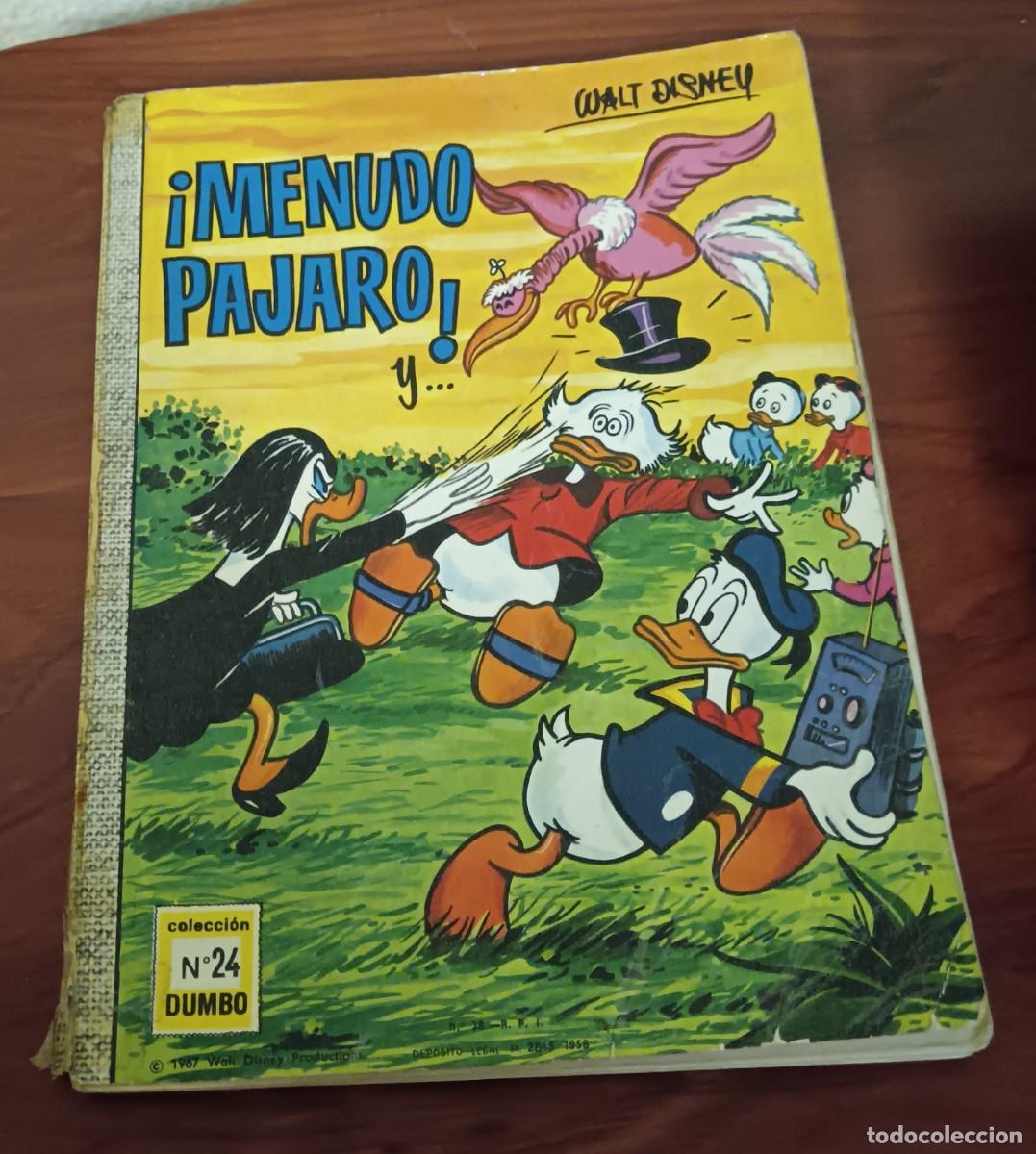 Tebeos: &iexcl;MENUDO P&Aacute;JARO! Y... COLECCI&Oacute;N DUMBO N&ordm; 24 WALT DISNEY ERSA A&Ntilde;O 1967
