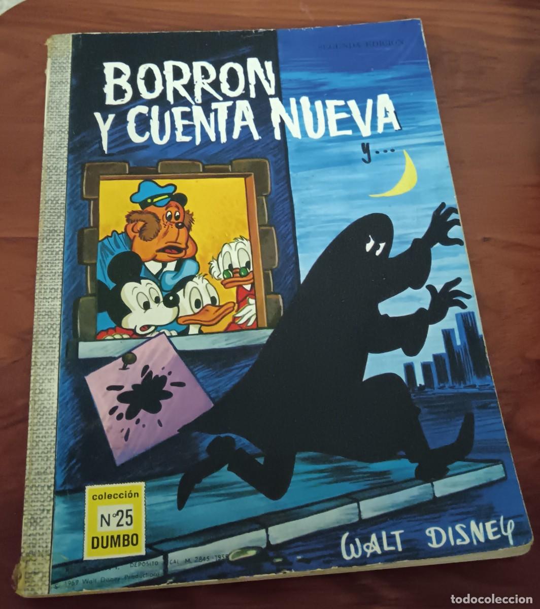 Tebeos: BORR&Oacute;N Y CUENTA NUEVA COLECCI&Oacute;N DUMBO N&ordm; 25 WALT DISNEY ERSA A&Ntilde;O 1969