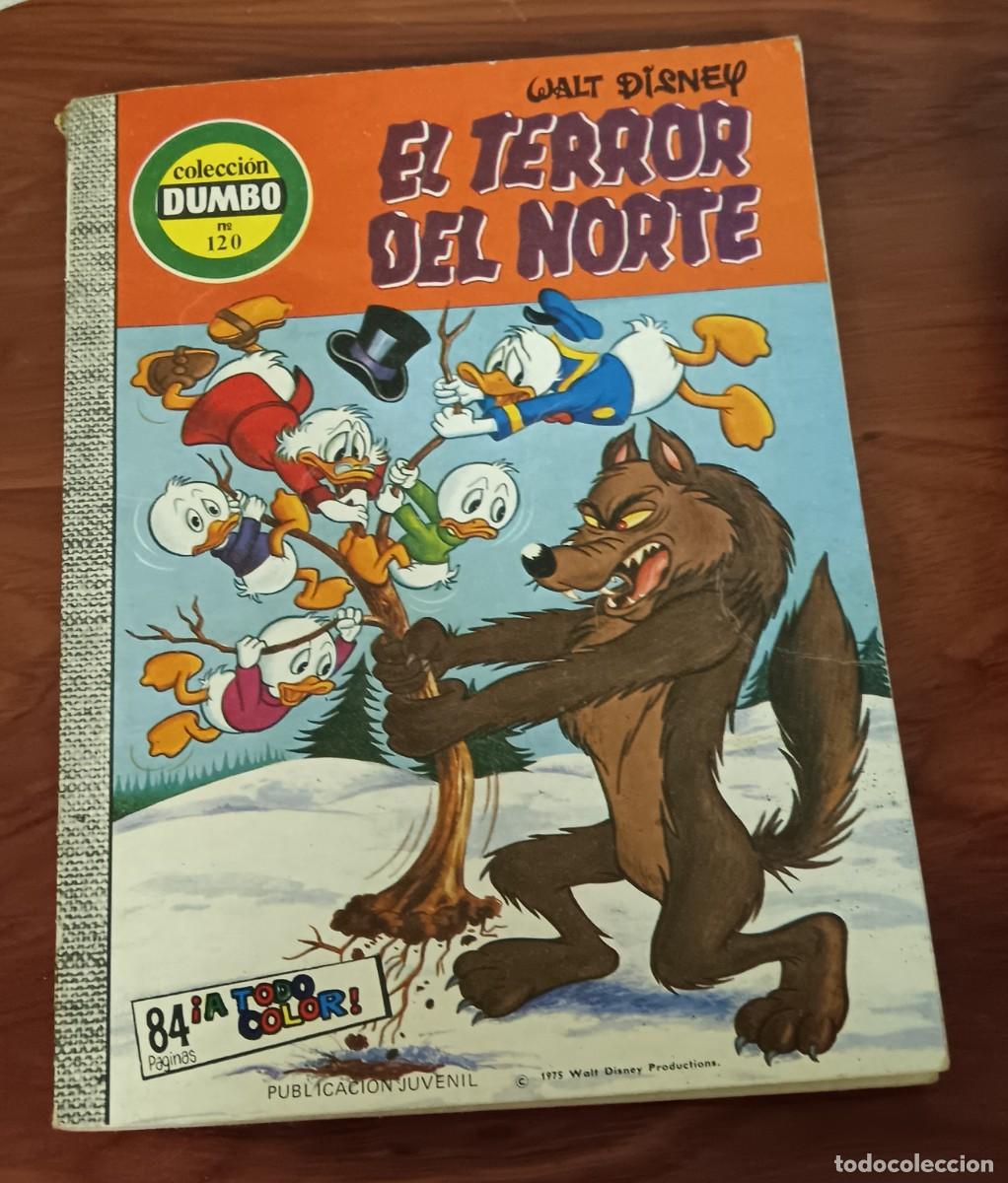 Tebeos: EL TERROR DEL NORTE COLECCI&Oacute;N DUMBO N&ordm; 120 WALT DISNEY ERSA A&Ntilde;O 1973