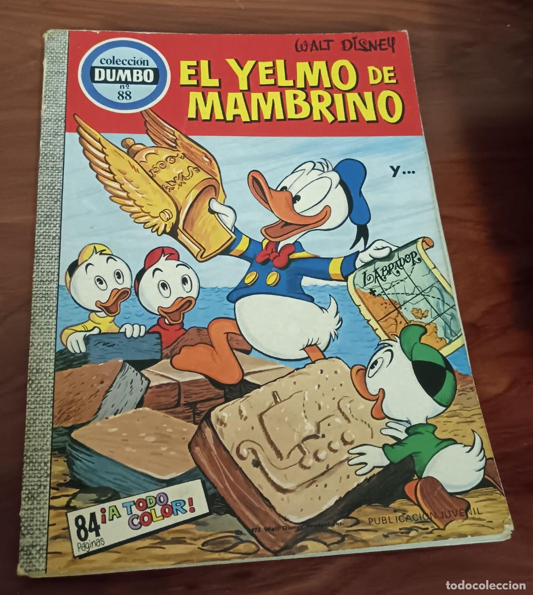 Tebeos: EL YELMO DE MAMBRINO COLECCI&Oacute;N DUMBO N&ordm; 88 WALT DISNEY ERSA A&Ntilde;O 1972