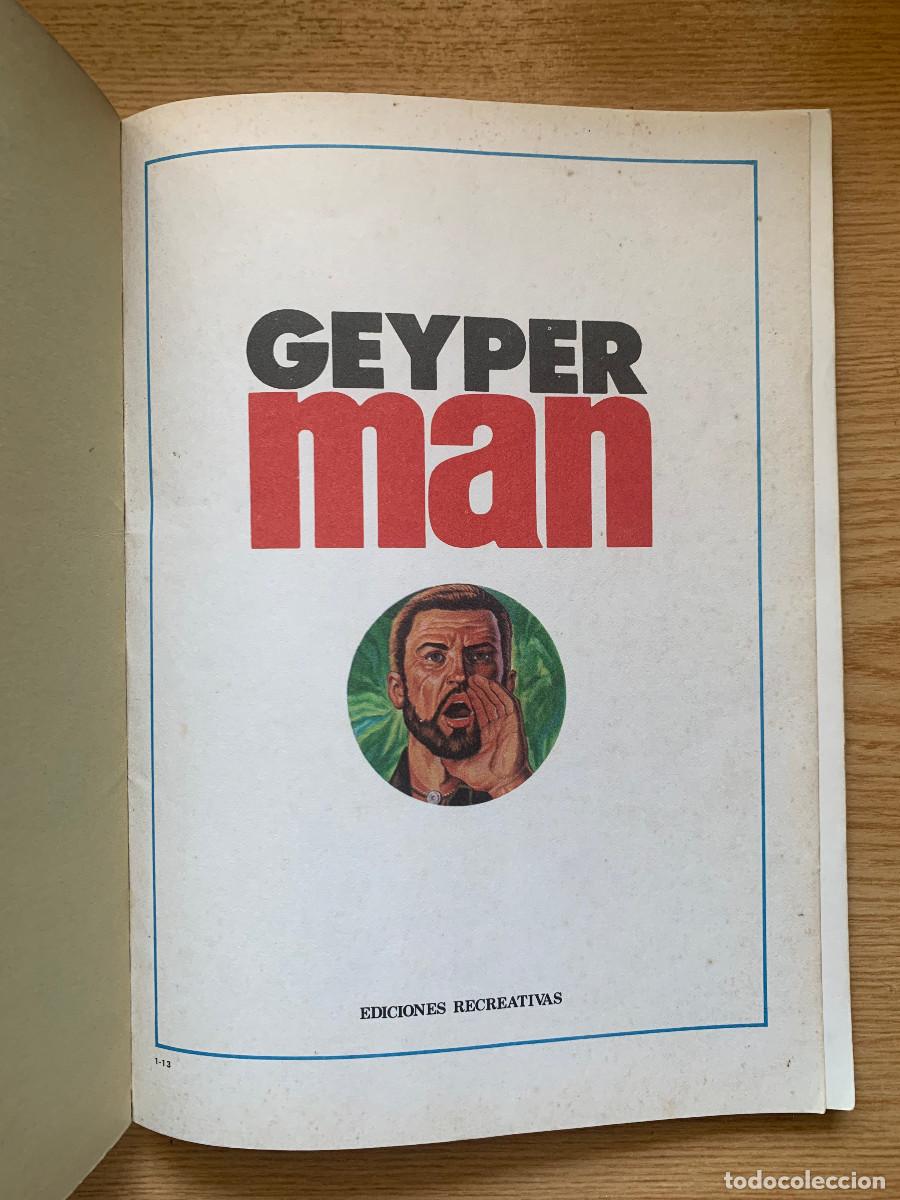 Tebeos: Geyperman n&ordm; 13 - Ediciones Recreativas - Foto 3