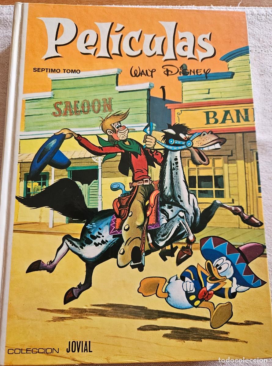 Tebeos: Pel&iacute;culas - Walt Disney - tomo 7 s&eacute;ptimo - Colecci&oacute;n Jovial - ERSA E.R.S.A. 1984 muy buen estado
