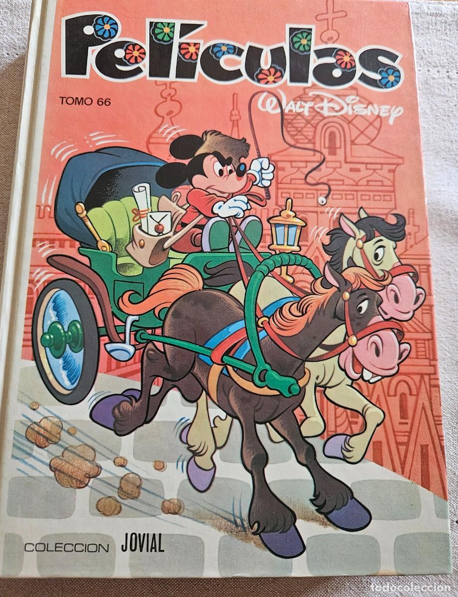 Tebeos: Pel&iacute;culas - Walt Disney - tomo 66 - Colecci&oacute;n Jovial - ERSA E.R.S.A. 1986 muy buen estado