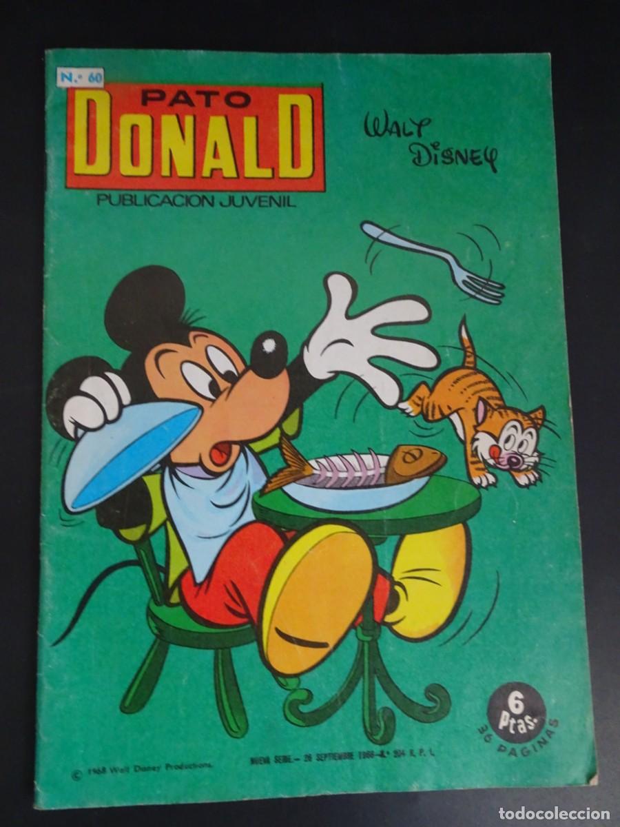 Tebeos: C&Oacute;MIC, PATO DONALD N&ordm; 60 ,ED ERSA, 1968 VER FOTOS