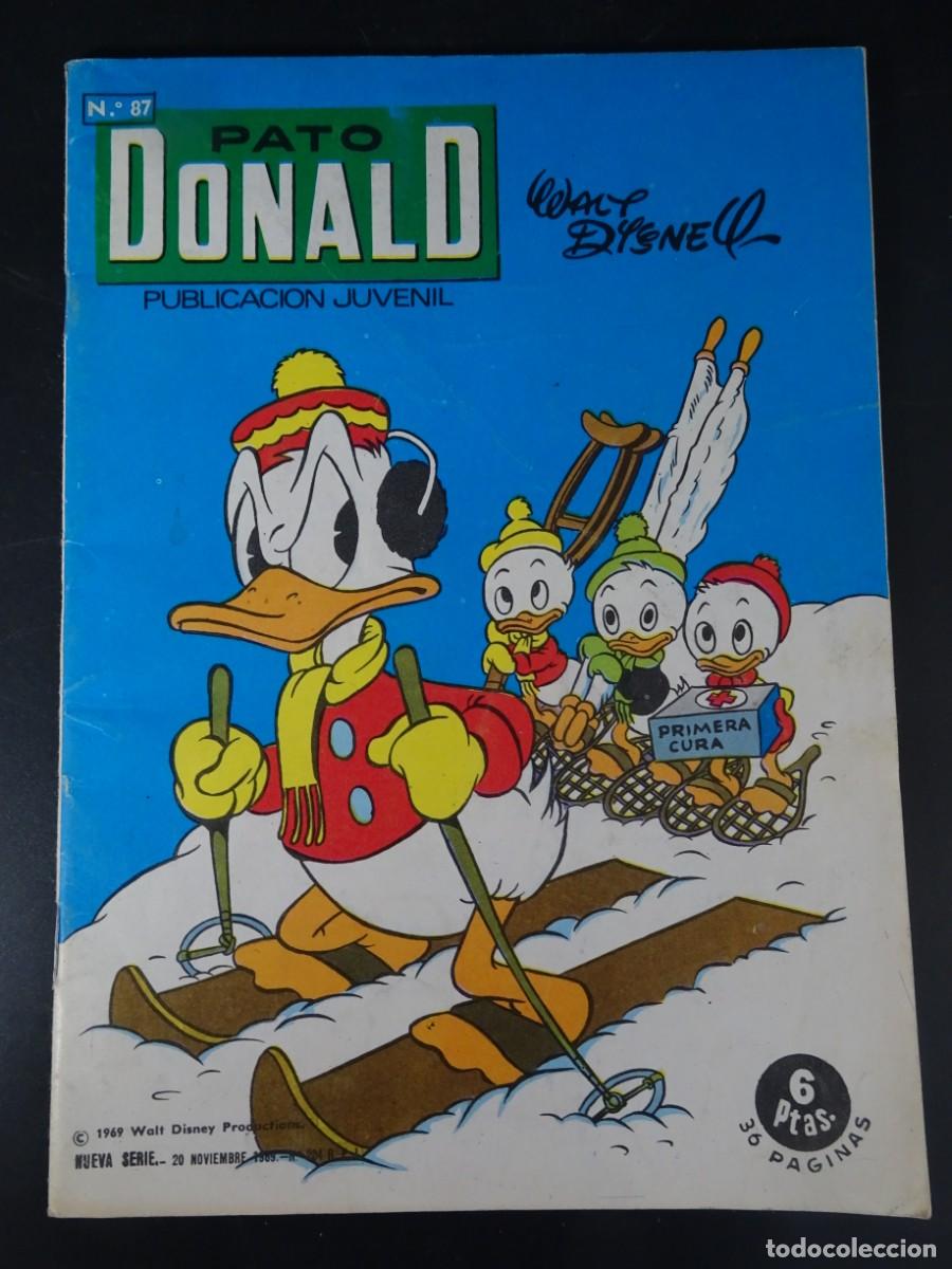 Tebeos: C&Oacute;MIC, PATO DONALD N&ordm; 87 ,ED ERSA, 1969 VER FOTOS