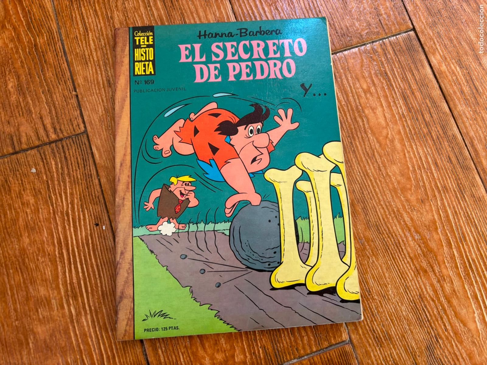Comics: TELE HISTORIETA N&ordm; 169 EDITORIAL ERSA 1969 LOS PICAPIEDRA