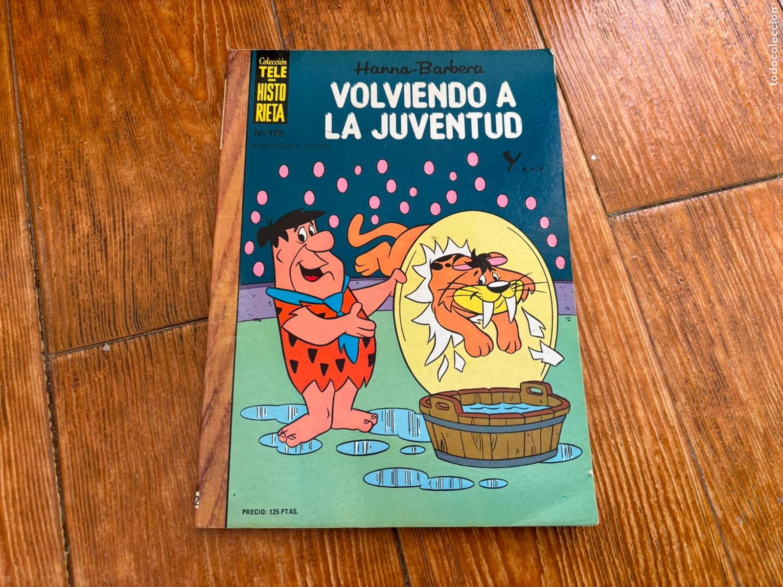 Comics: TELE HISTORIETA N&ordm; 172 EDITORIAL ERSA 1969 LOS PICAPIEDRA