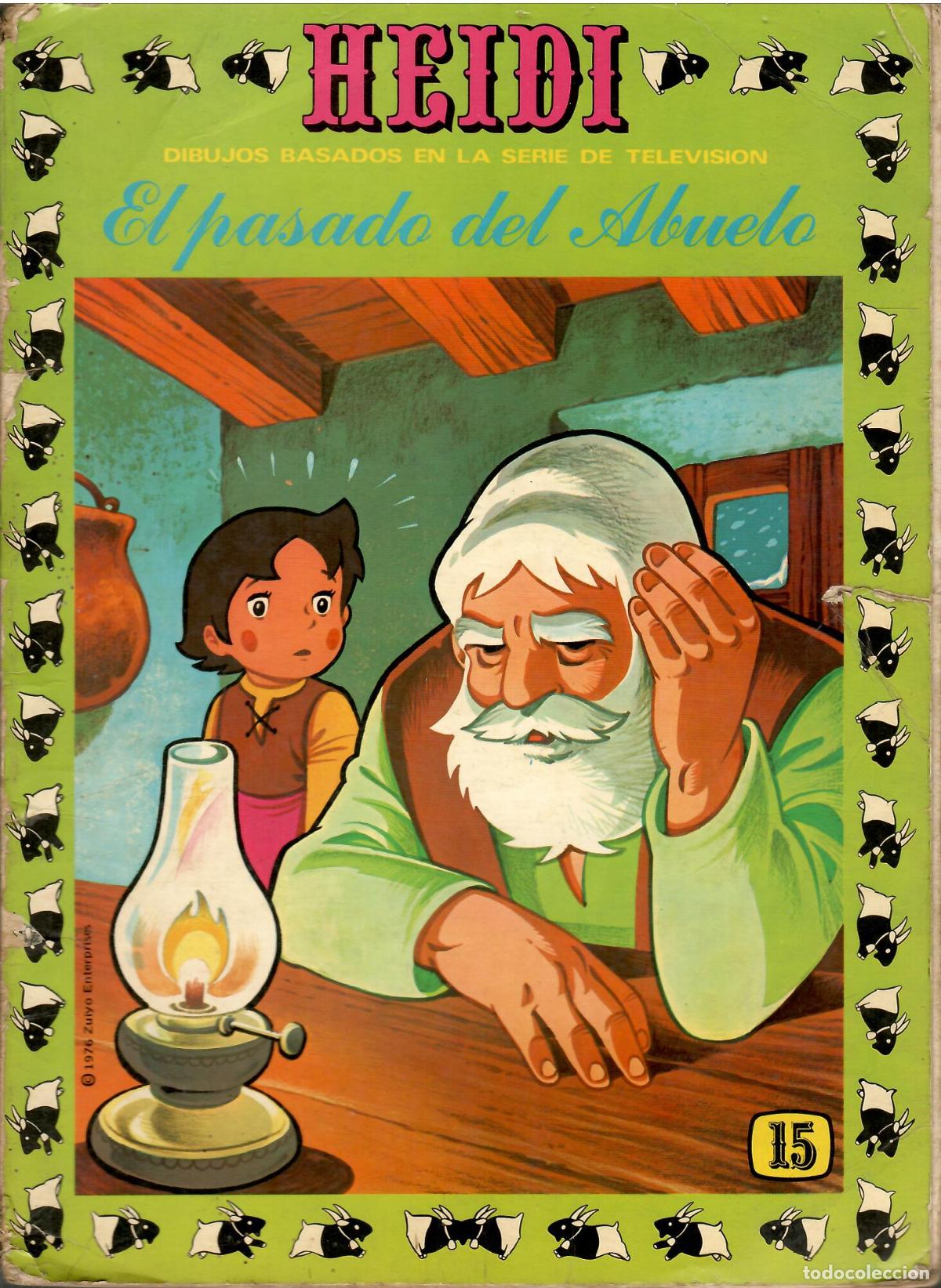 Tebeos: Comic Heidi, n&ordm; 15: El pasado del abuelo; ERSA