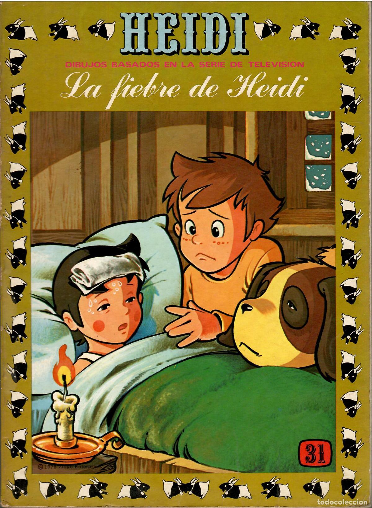 Tebeos: Comic Heidi, n&ordm; 31: La fiebre de Heidi; ERSA
