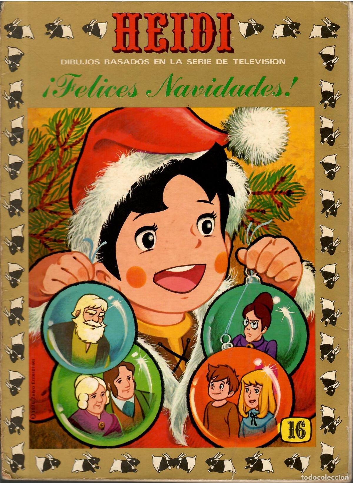 Tebeos: Comic Heidi, n&ordm; 16: Felices Navidades; ERSA