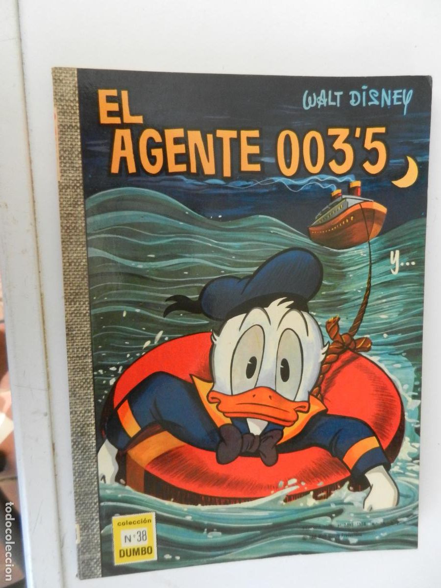 Livros de Banda Desenhada: WALT DISNEY , EL AGENTE 003'5 - N&ordm; 38 COLEC. DUMBO -1968- EDICIONES RECREATIVAS