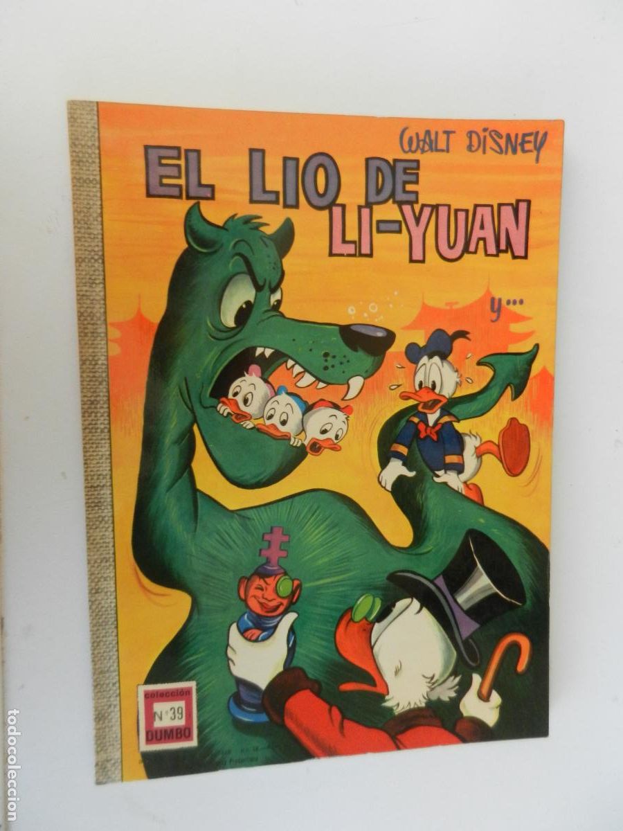 Livros de Banda Desenhada: WALT DISNEY , EL LIO DE LI-YUAN Y ... - N&ordm; 39 COLEC. DUMBO -1968- EDICIONES RECREATIVAS