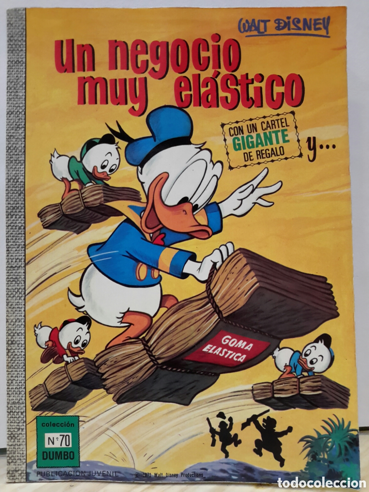 Tebeos: Colecci&oacute;n Dumbo N&deg;70, Un negocio muy el&aacute;stico (Walt Disney)
