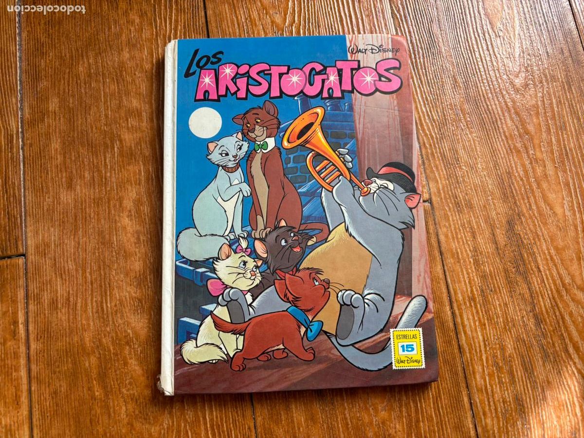 Livros de Banda Desenhada: ESTRELLAS N&ordm; 15 LOS ARISTOGATOS WALT DISNEY - ERSA 1986 TAPA DURA