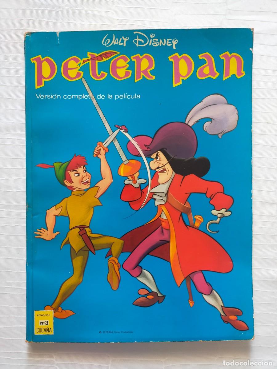 Tebeos: PETER PAN (Walt Disney) - Versi&oacute;n completa de la pel&iacute;cula - N&ordm; 3 Colecci&oacute;n Cuca&ntilde;a. Edit ERSA 1972