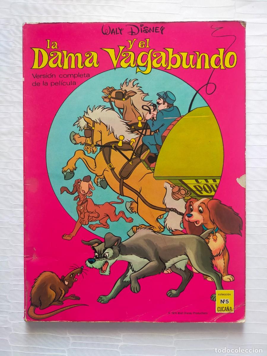 Tebeos: LA DAMA Y EL VAGABUNDO (Walt Disney) - Versi&oacute;n de la pel&iacute;cula - N&ordm; 5 Colecci&oacute;n Cuca&ntilde;a Edit ERSA 1972