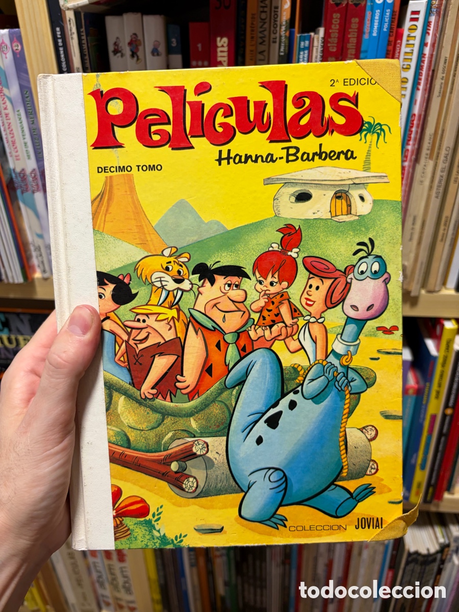 Tebeos: Comic4 pel&iacute;culas walt Disney hanna barbera d&eacute;cimo tomo X 10 picapiedra