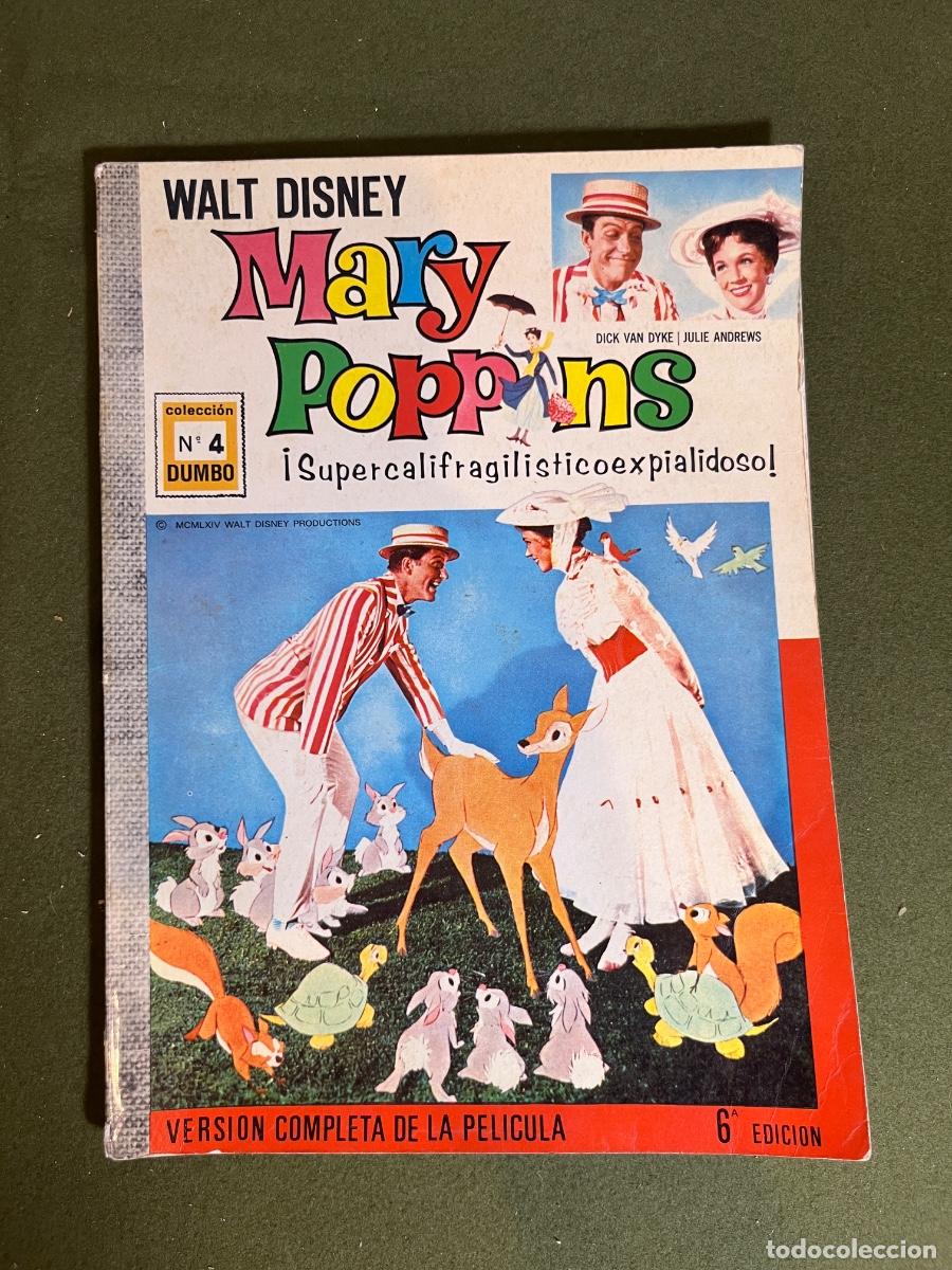 Tebeos: Walt Disney Mary Poppins Supercalifragilisticoexpialidoso Colecci&oacute;n Dumbo n&ordm; 4 6&ordf; Edici&oacute;n 1968