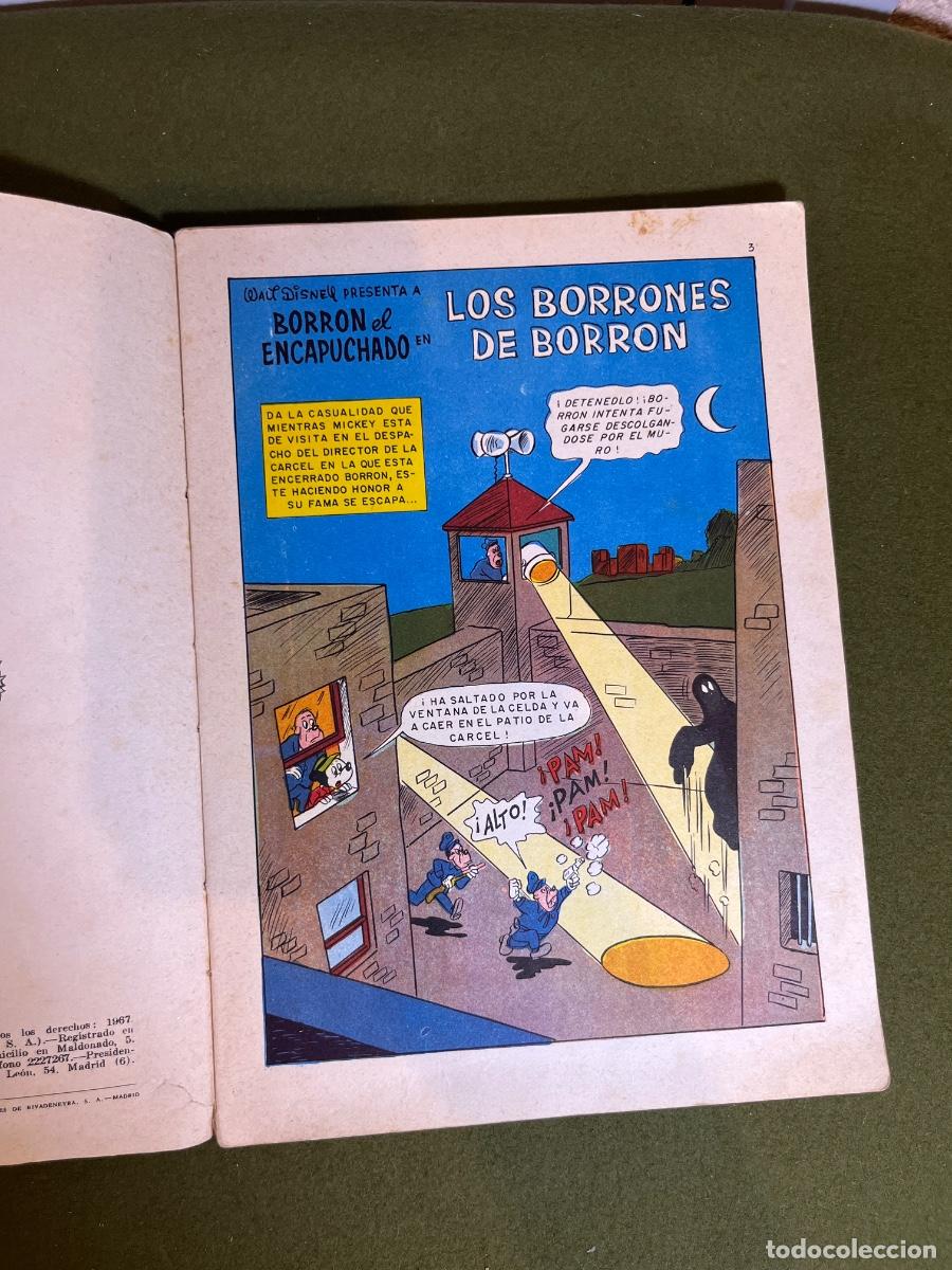 Tebeos: Walt Disney Borr&oacute;n el Encapuchado &ndash; Sin tapas &ndash; Colecci&oacute;n Dumbo 1967 &ndash; C&oacute;mic Disney Vintage