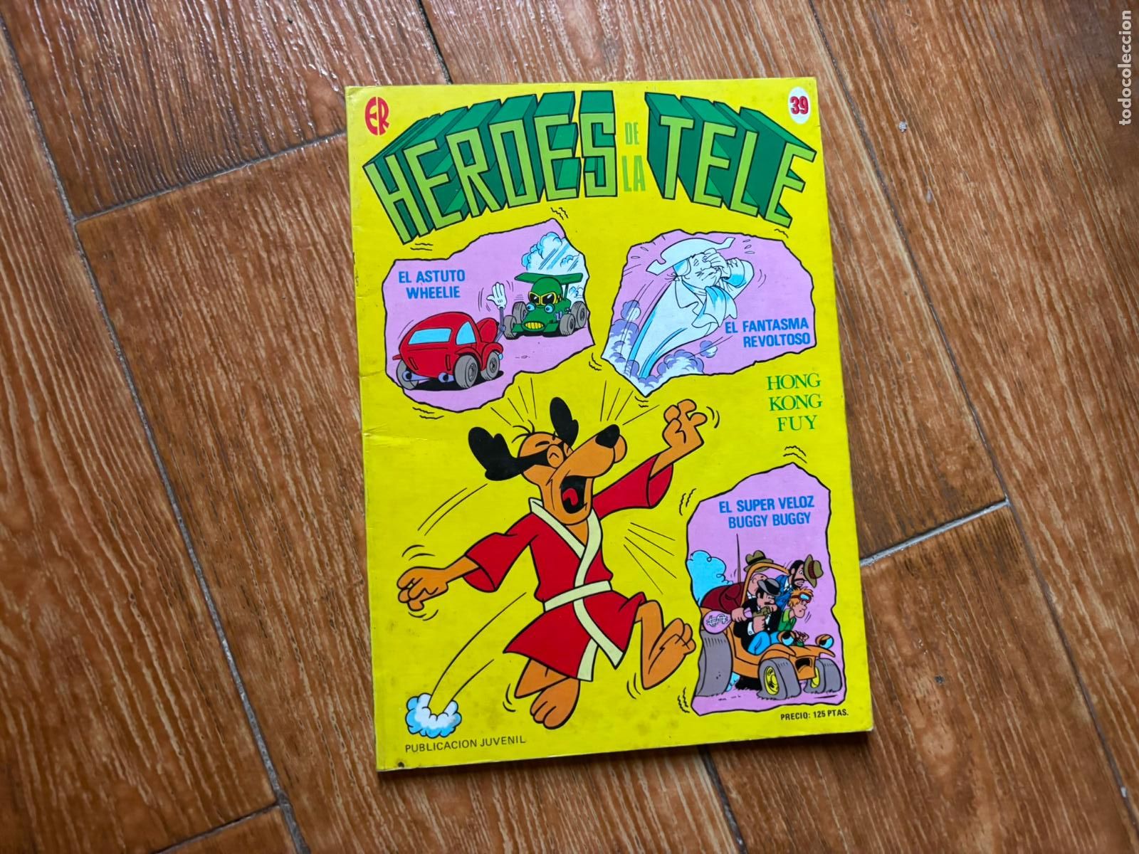 Tebeos: H&Eacute;ROES DE LA TELE N&ordm; 39 ERSA EDICIONES RECREATIVAS 1983. HANNA BARBERA. HOG KONG FUY