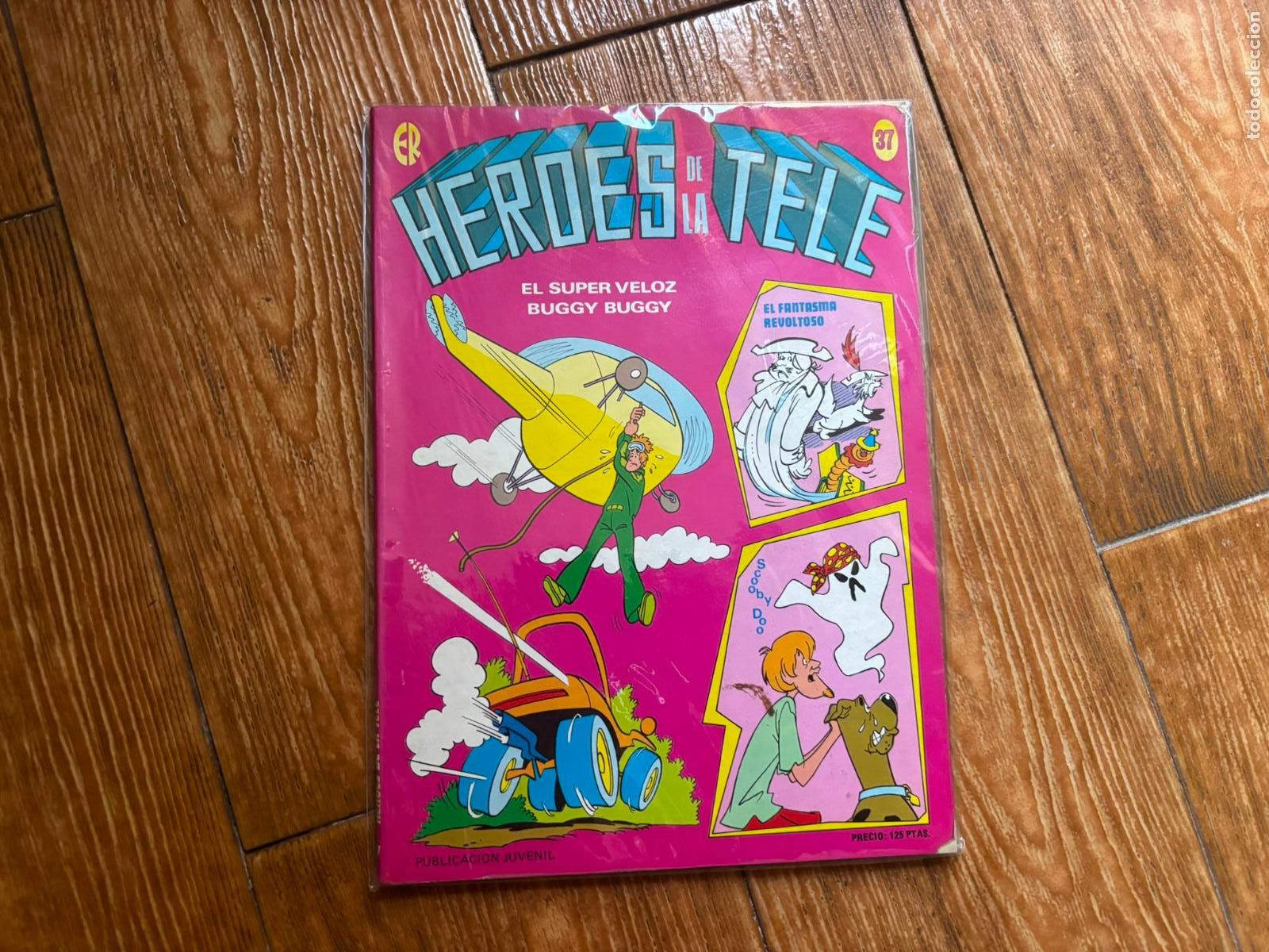 Tebeos: H&Eacute;ROES DE LA TELE N&ordm; 37 ERSA EDICIONES RECREATIVAS 1983. HANNA BARBERA. SCOBBY DOO