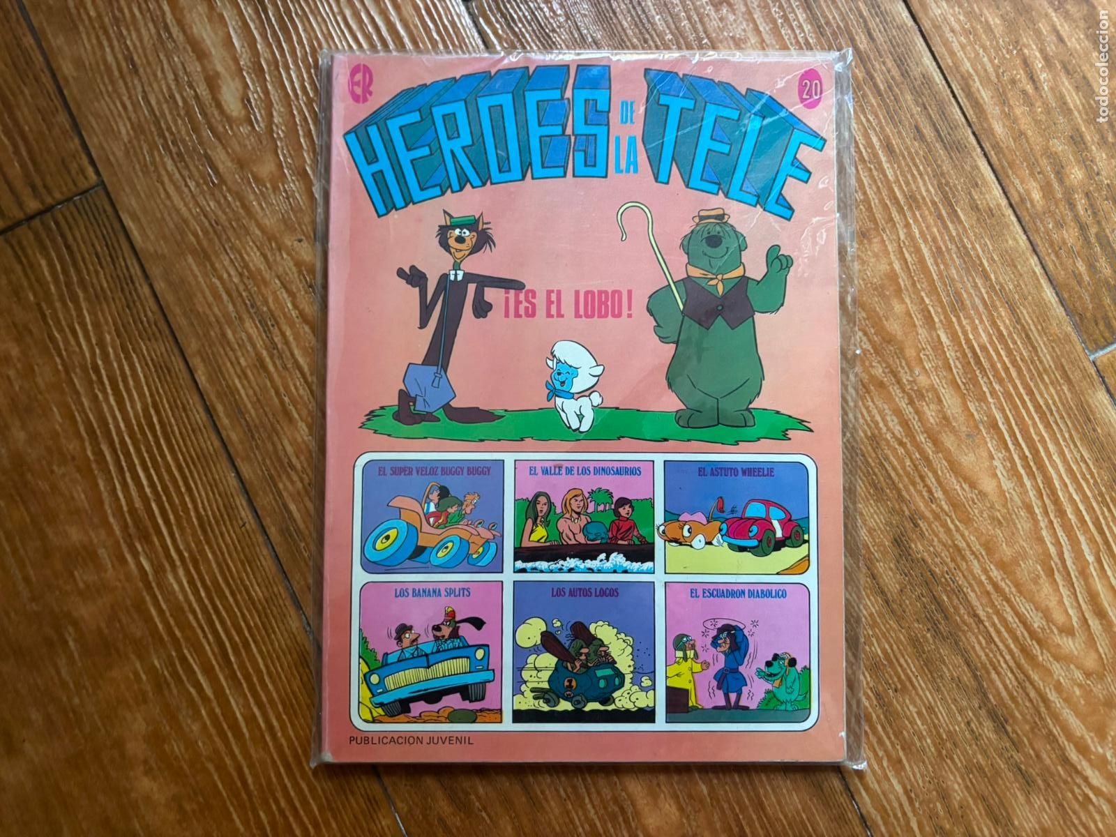 Tebeos: H&Eacute;ROES DE LA TELE N&ordm; 20 ERSA EDICIONES RECREATIVAS 1983. HANNA BARBERA. BUGGY BUGGY AUTOS LOCOS