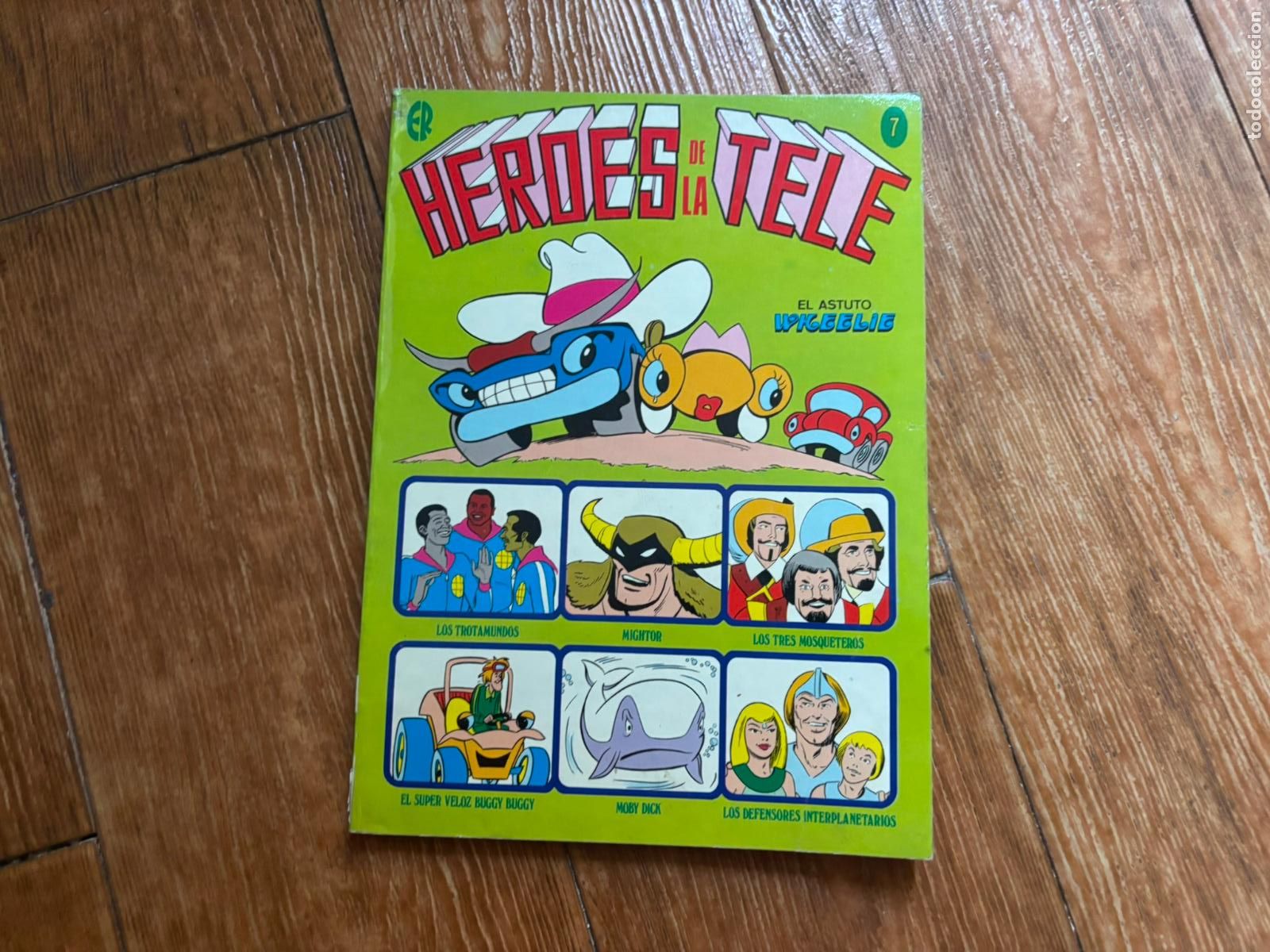 Tebeos: H&Eacute;ROES DE LA TELE N&ordm; 7 ERSA EDICIONES RECREATIVAS 1983. HANNA BARBERA. BUGGY BUGGY AUTOS LOCOS
