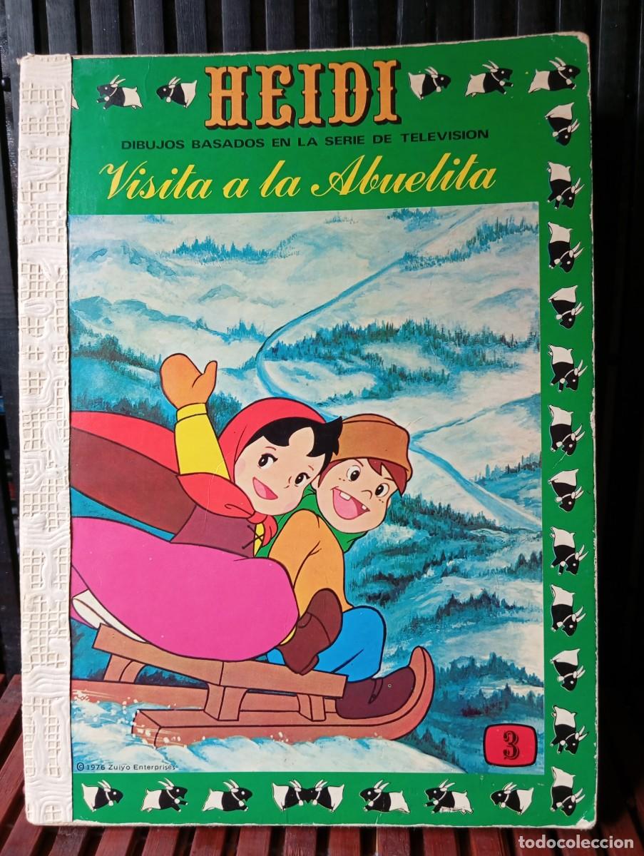 Tebeos: Heidi Visita A La Abuelita N3 Ed Recreativas 1976