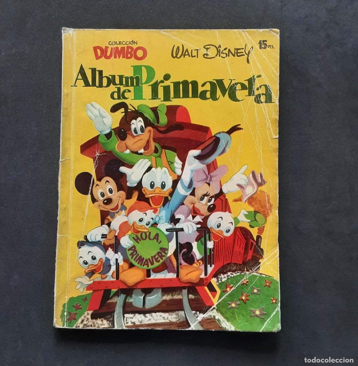 Tebeos: DUMBO # ERSA 1950 # ALBUM DE PRIMAVERA / LOTE 9 NUMEROS # PATO DONALD/MICKEY/PLUTO/ GOOFY