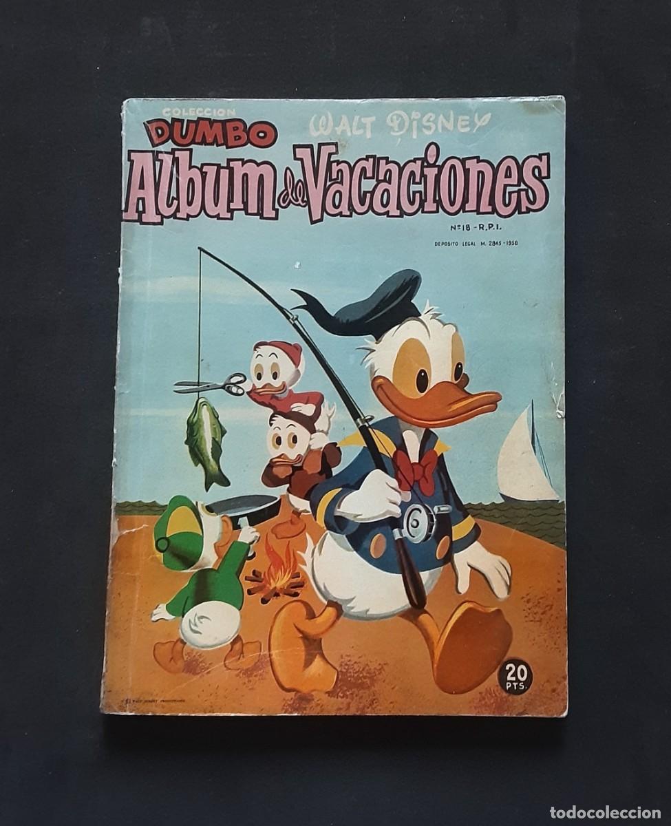 Tebeos: DUMBO # ERSA 1950 # ALBUM DE VACACIONES / LOTE DE 5 NUMEROS # PATO DONALD / MICKEY / PLUTO / GOOFY