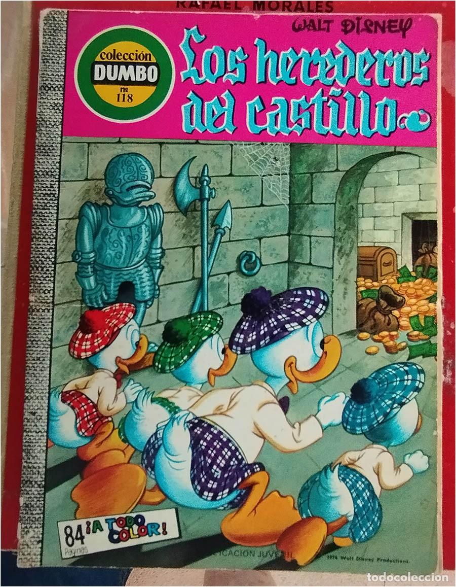 Tebeos: DUMBO 118 LOS HEREDEROS DEL CASTILLO DISNEY ERSA 1974