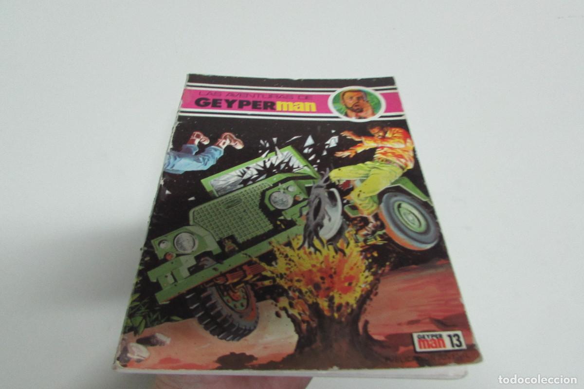 Tebeos: LAS AVENTURAS DE GEYPERMAN N&ordm; 13 - EDICIONES RECREATIVAS COMIC ERSA 1979 - GEYPER MAN