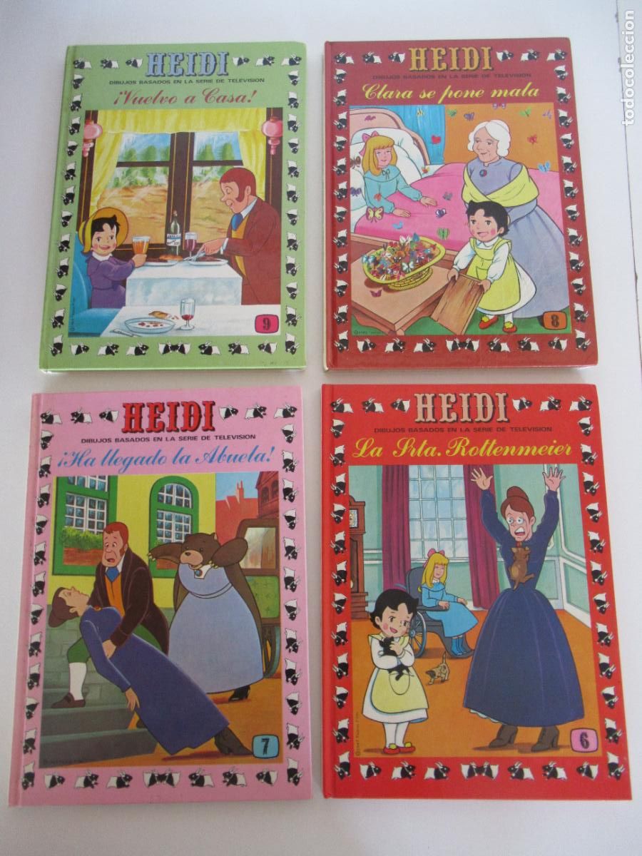 Tebeos: Coleccion 13 libros HEIDI - Ediciones recreativas 1987. - Foto 3