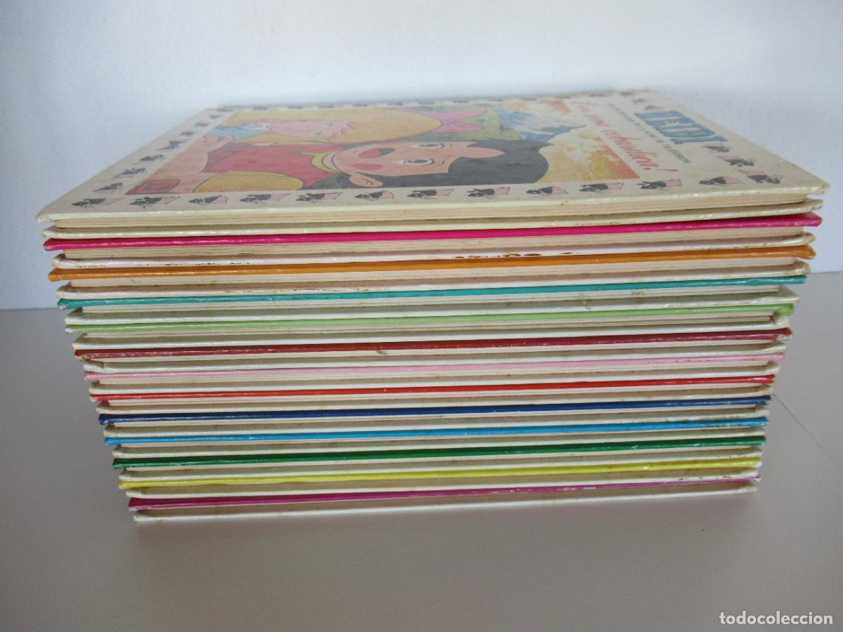 Tebeos: Coleccion 13 libros HEIDI - Ediciones recreativas 1987. - Foto 6