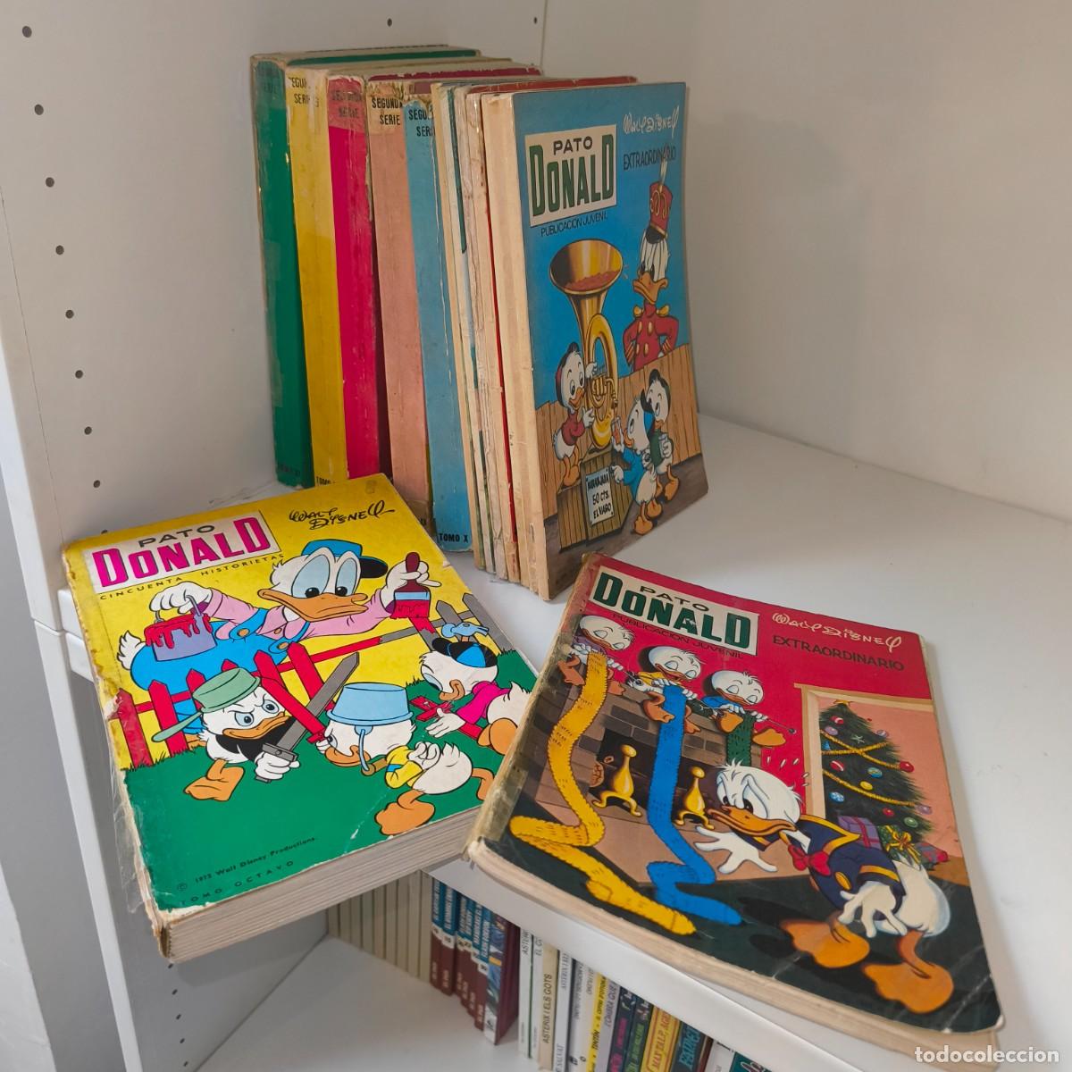 Tebeos: Lote 14 c&oacute;mics Pato Donald ERSA a&ntilde;os 60-70