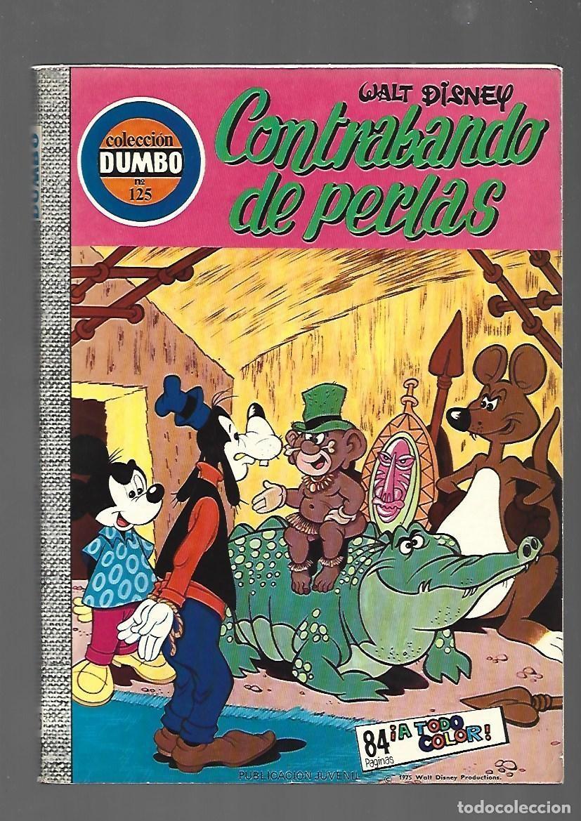 Tebeos: Colecci&oacute;n Dumbo, 125: contrabando de perlas, 1975, Ediciones Recreativas, muy buen estado