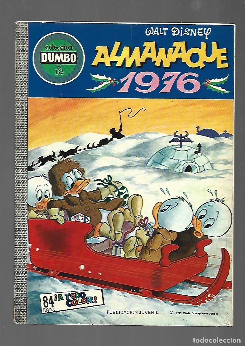 Tebeos: Colecci&oacute;n Dumbo, 132: almanaque 1976, 1975, Ediciones Recreativas, buen estado